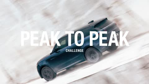 Range Rover Sport Electric Peak to Peak Challenge